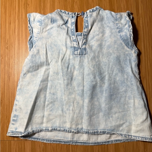 7 For All Mankind 12 M Toddler Girls Play Condition Floral Romper Denim Tee - Picture 11 of 13